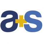 Logotipo del grupo Aprendizaje y Servicio Solidario (A+S)